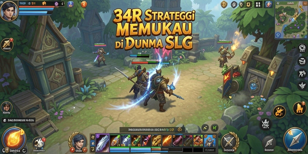 Tampilan antarmuka 34R yang memukau dengan gameplay yang seru.