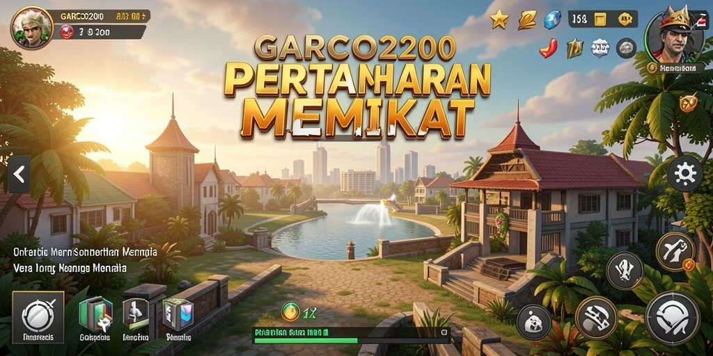 Tangkapan layar dari gameplay menara yang mendebarkan di GARCO200.