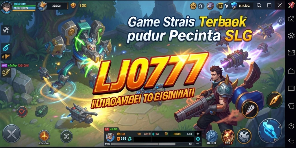 Tampilan menarik dari gameplay strategis LJO777