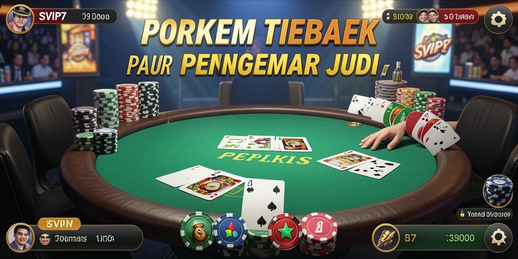 Screenshot utama SVIP7 menampilkan gameplay poker yang mendebarkan.